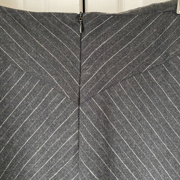 Jacob charcoal striped A line skirt size 9/10 - Picture 7 of 9